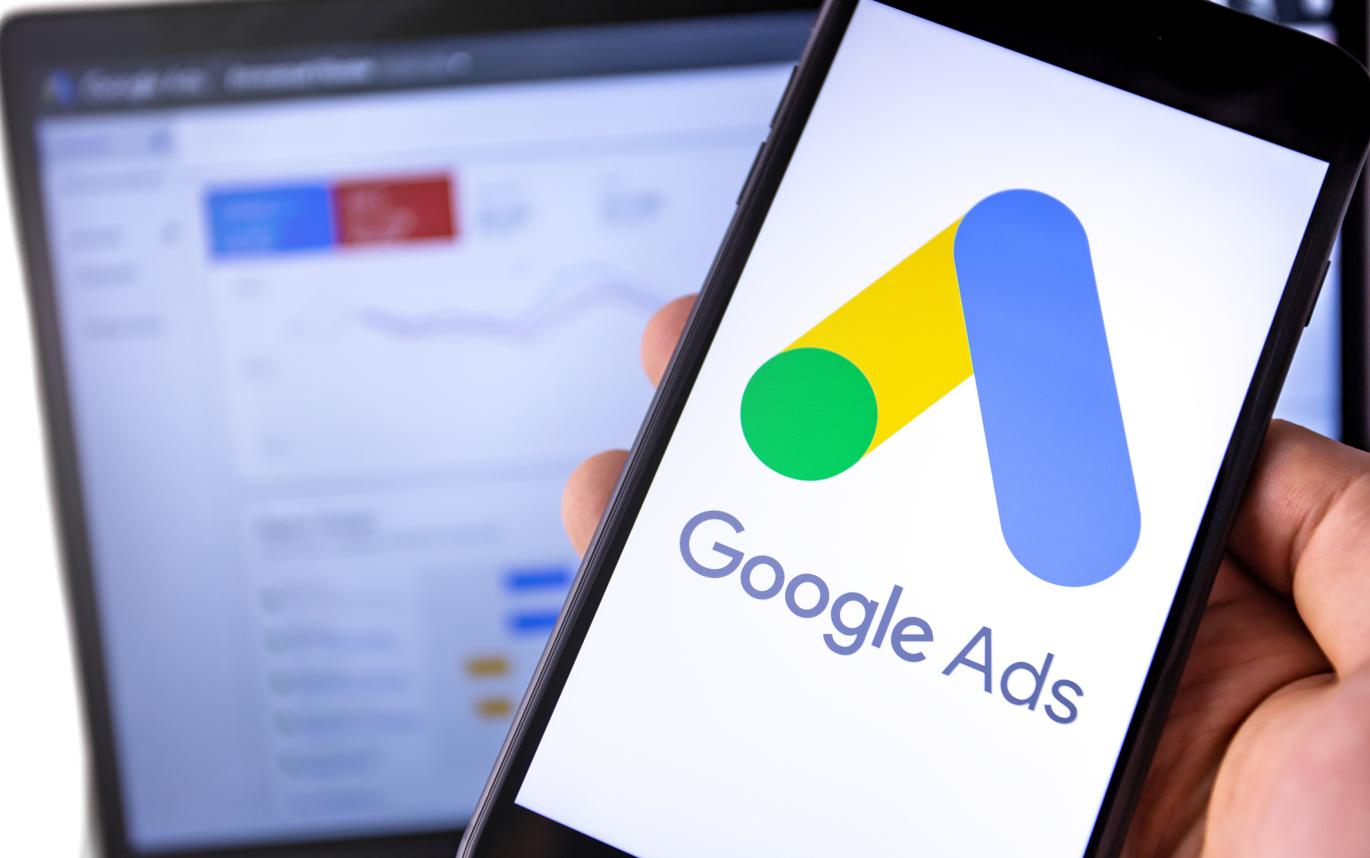 Google Ads smartphone