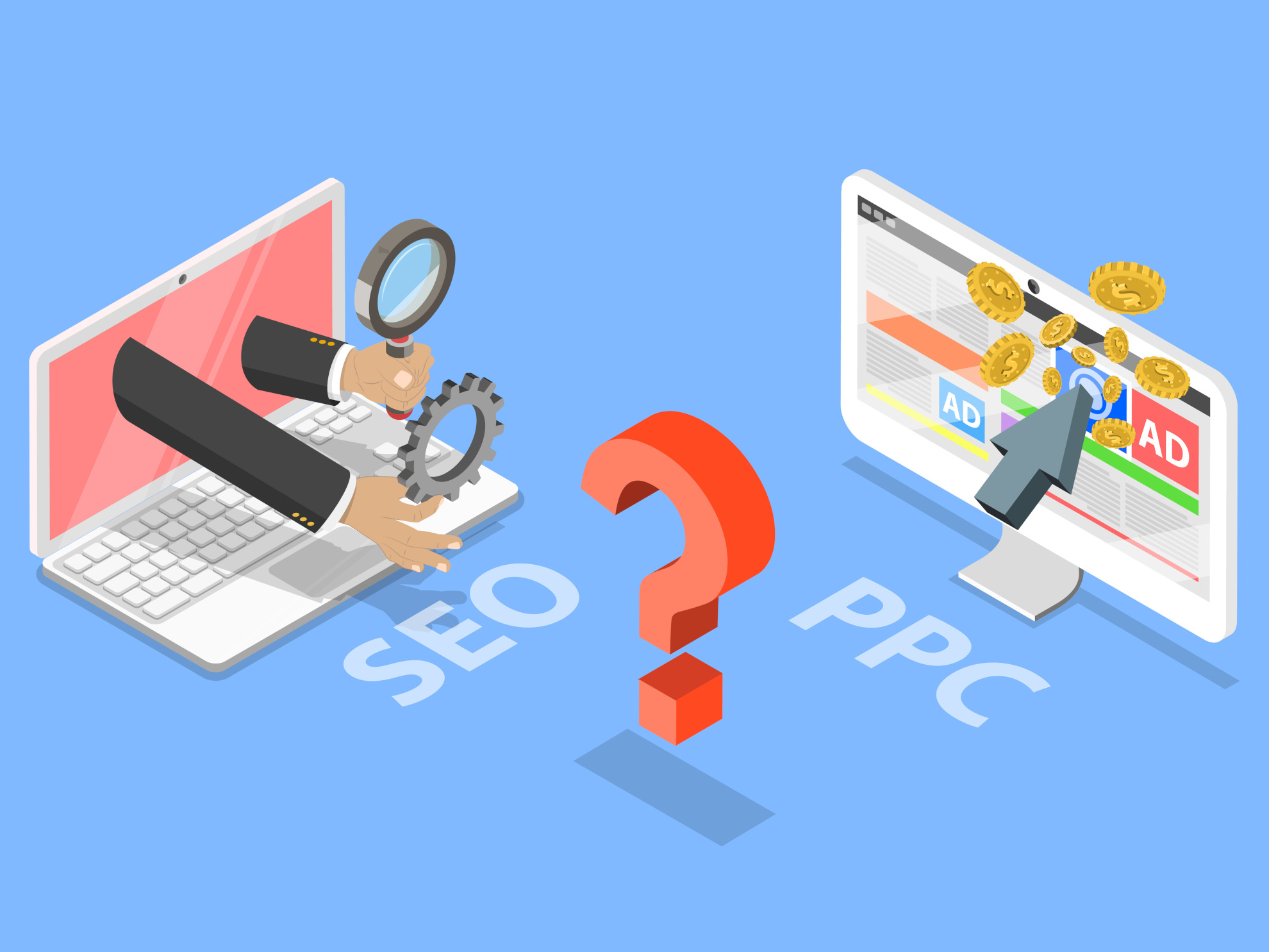 Comparing PPC to SEO